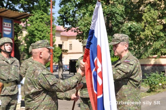 Zmena vo velení práporu logistickej podpory 2. mechanizovanej brigády