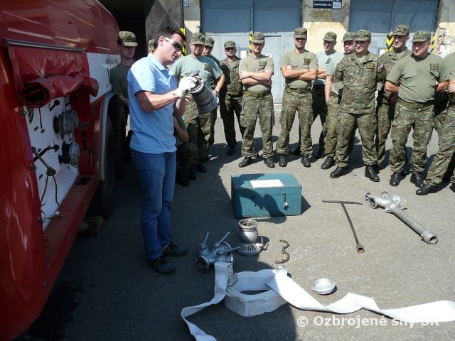 Základná príprava členov hasičských jednotiek