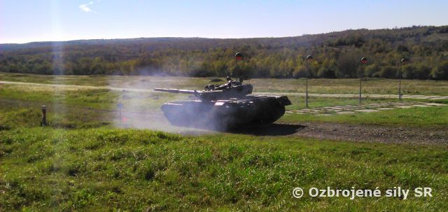 Streľby kurzu strelcov T-72M1 v CV Lešť
