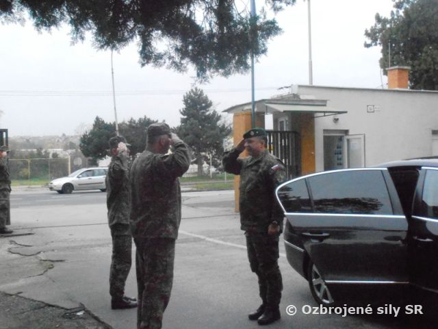 Vojenská rada veliteľa pozemných síl a ukážkové zamestnanie v Nitre