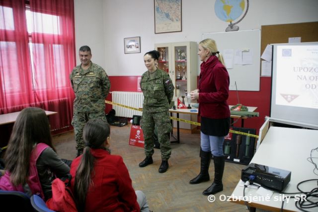Monitoring aj vzdelávanie o mínovom nebezpečenstve