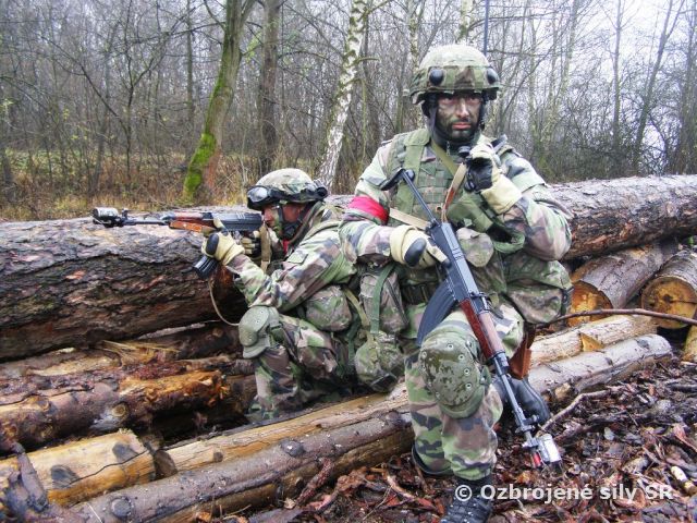 Bojové streľby družstiev mechanizovaných rôt