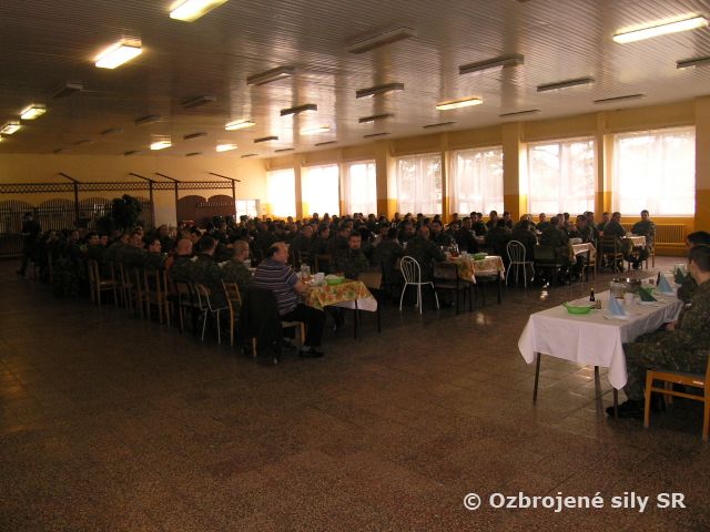 Koncoročné poďakovanie veliteľa práporu rchbo