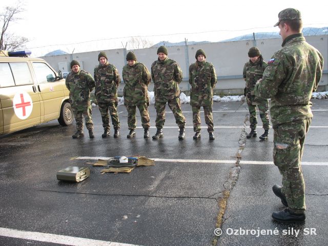 Sústredená vševojsková príprava príslušníkov dk Kuchyňa