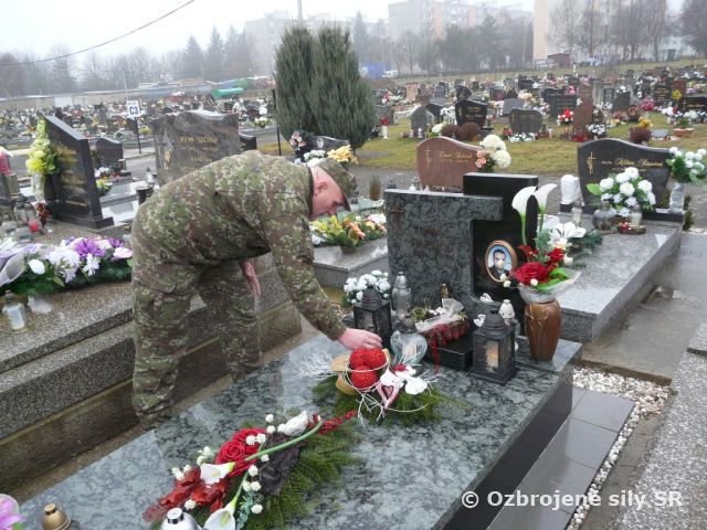 Pietna spomienka na príslušníka Samohybného delostreleckého oddielu