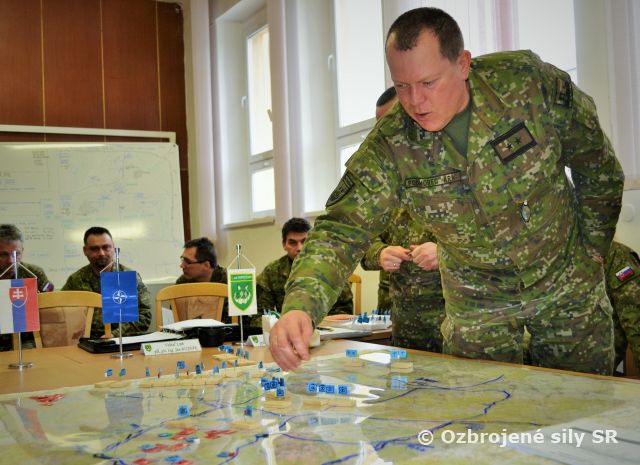 Samostatný štábny nácvik WILD LYNX 2015