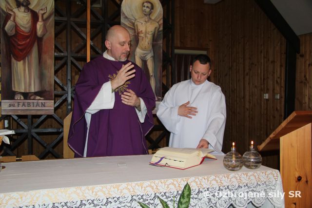 Popolcová streda na ženijnom prápore v Seredi