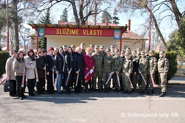 Medzinárodný deň žien v Prápore logistickej podpory Prešov
