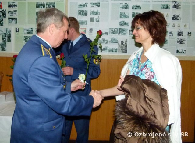 Oslava Medzinárodného dňa žien v Zmiešanom krídle Sliač