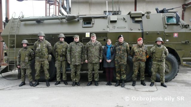 Návšteva pridelenca obrany Spolkovej republiky Nemecko