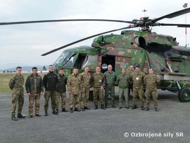 Príslušníci Ukrajiny vykonali vyhodnocovaciu návštevu leteckej základne Sliač  
