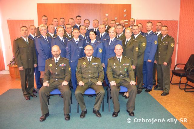 Ukončenie poddôstojníckeho kurzu OR-5