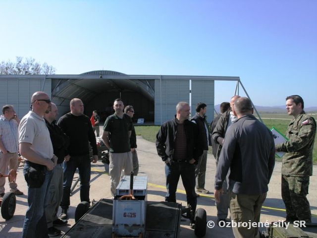 Návšteva pyrotechnikov PZ SR, ČR a Maďarska 