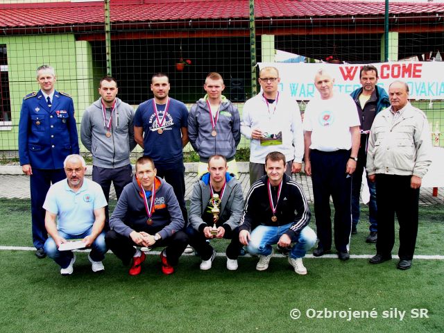 Minifutbalové družstvo ČS PSR vzorne reprezentovalo svoj domovský útvar 