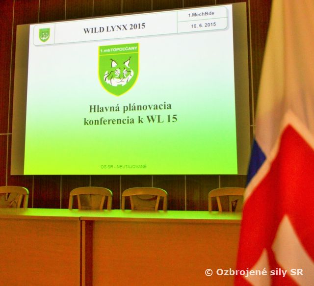 Členovia z veliteľstiev opäť zasadli v Topoľčanoch k príprave WILD LYNX 2015 