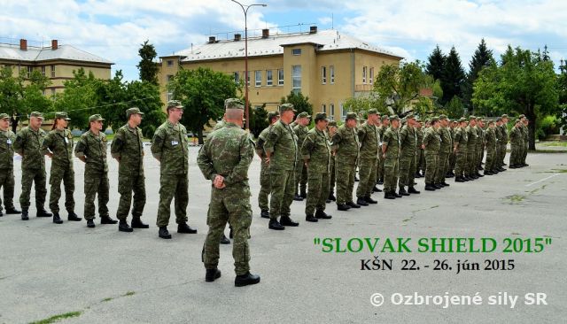 Komplexný štábny nácvik SLOVAK SHIELD 2015 v prvej brigáde začal 