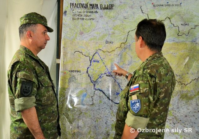 Komplexný štábny nácvik brigádnych rysov pokračuje tretím dňom