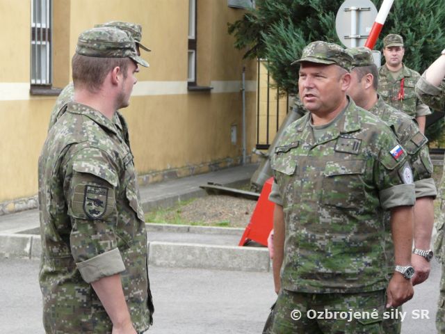 Návšteva hlavného poddôstojníka OS SR 