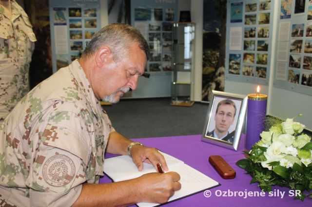 Generálporučík Maxim vyjadruje úprimnú sústrasť