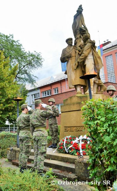 Mestské oslavy 71. výročia slovenského národného povstania