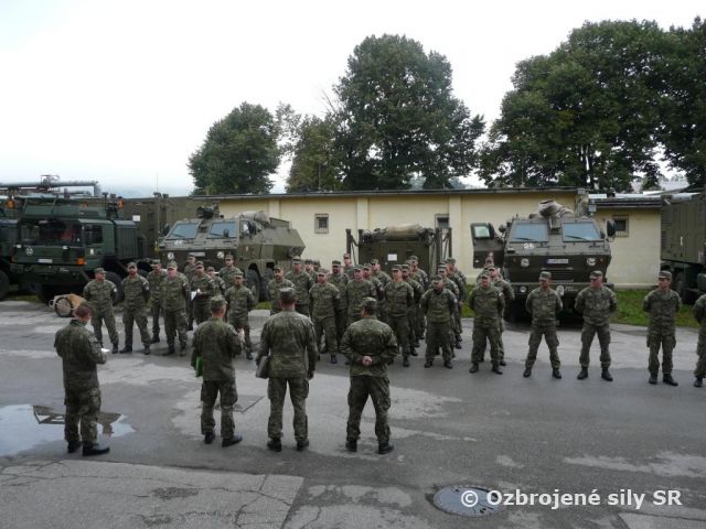 Základňa mobilných KIS na cvičení SLOVAK SHIELD 2015