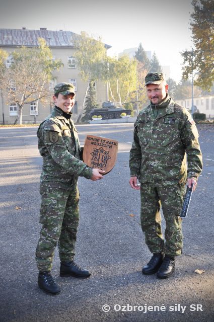 Levický prápor má nového veliaceho poddôstojníka