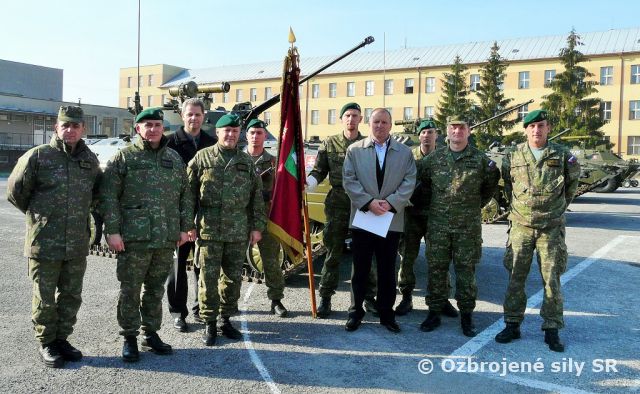 11. mechanizovaný prápor Martin oslavuje jubilejných 20 rokov	