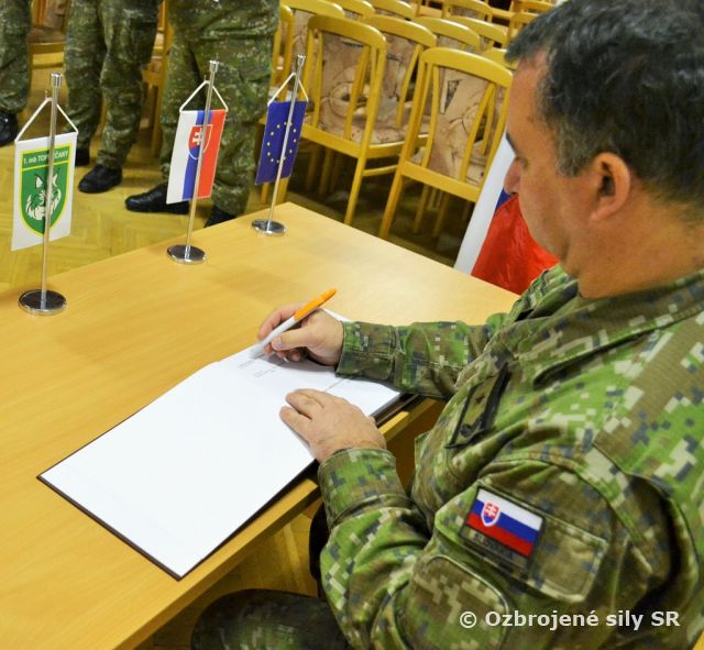 Brigádny generál Kubáň schválil plánovaciu dokumentáciu podriadeným útvarom 1.mb