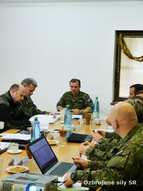 Pracovná porada veliteľa Úradu logistického zabezpečenia