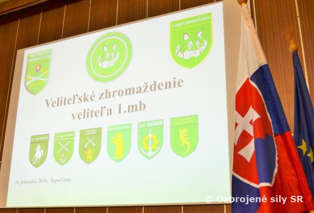 Bilancovanie na veliteľstve 1. mechanizovanej brigády