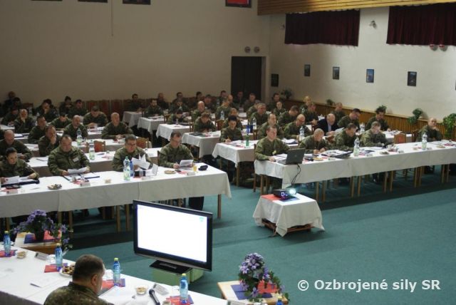 ZaMKIS na veliteľskom zhromaždení veliteľa pozemných síl OS SR