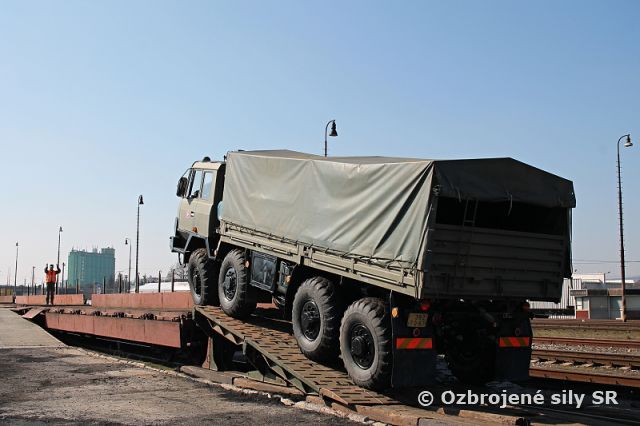 Výcvik v preprave po železnici