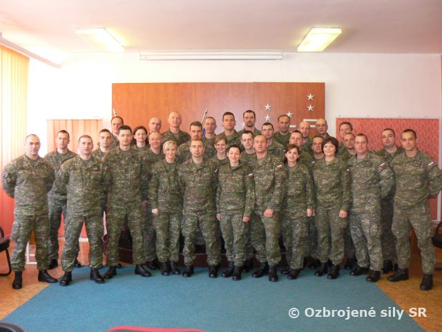 Ukončenie výcviku kariérnej časti Poddôstojníckeho kurzu OR – 7