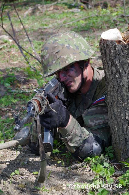 Noví vojaci cvičili v Malej Fatre