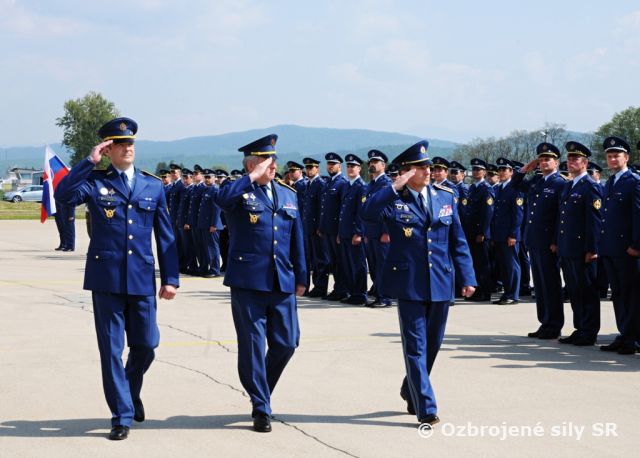 Na Sliači si pripomenuli 25. rokov od príletu 81. samostatnej stíhacej letky