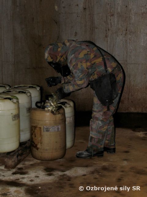 Výcvik chamických špecialistov Vzdušných síl Belgického kráľovstva