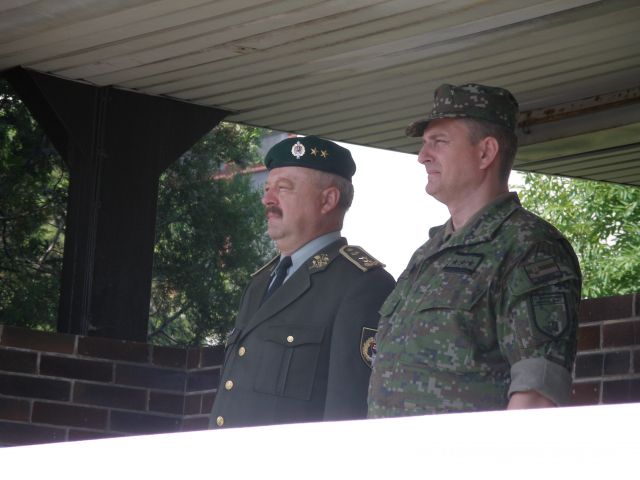 Rozlúčka veliteľa Veliteľstva posádky Bratislava