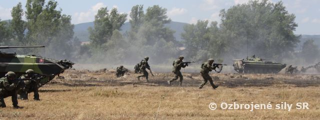 Ukážka bojov v Trenčíne