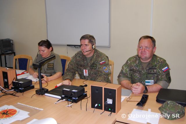 Cvičenie PEGAS 2016 prispelo k intenzívnemu výcviku tímov riadenia presunov Brigády bojového zabezpečenia