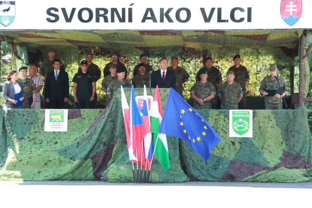 Náčelník Generálneho štábu OS SR na slávnostnom nástupe v Trebišove