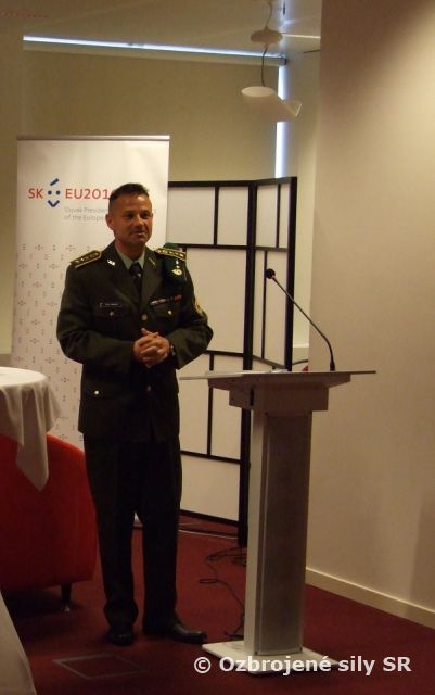 Slávnostná recepcia pracovných skupín vojenského výboru EÚ (EUMCWG a EUMCWG/HTF).