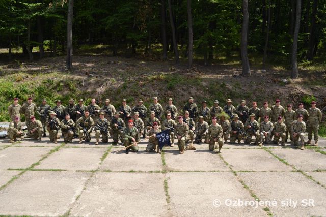 ISTAR s prieskumníkmi z Indiany počas SLOVAK WARTHOG