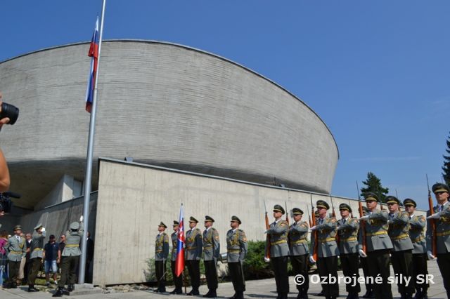 Zavŕšenie osláv 72. výročia Slovenského národného povstania v Banskej Bystrici
