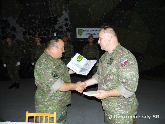 Zmena vo funkcii náčelníka štábu Brigády bojového zabezpečenia