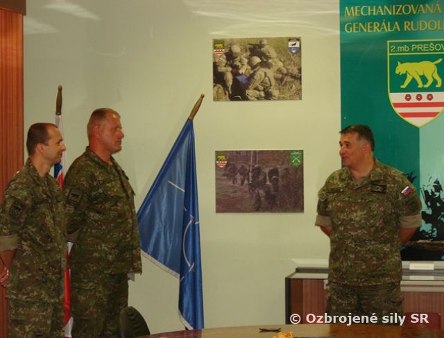 Rota podpory velenia má nového veliteľa