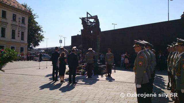 Za účasti jednotiek VePBA sme si pripomenuli obete holokaustu a rasového násilia