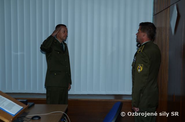 Deň ozbrojených síl SR na Personálnom úrade OS SR