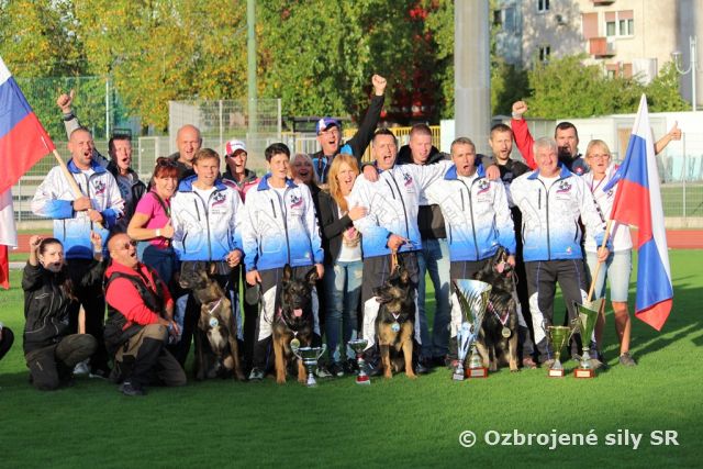 Psovodka zo sliačskej leteckej základne uspela na Majstrovstvách sveta v Slovinsku