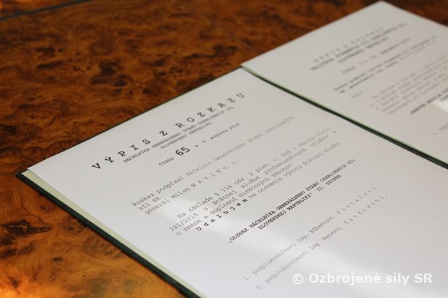 Vojaci získali ocenenia 