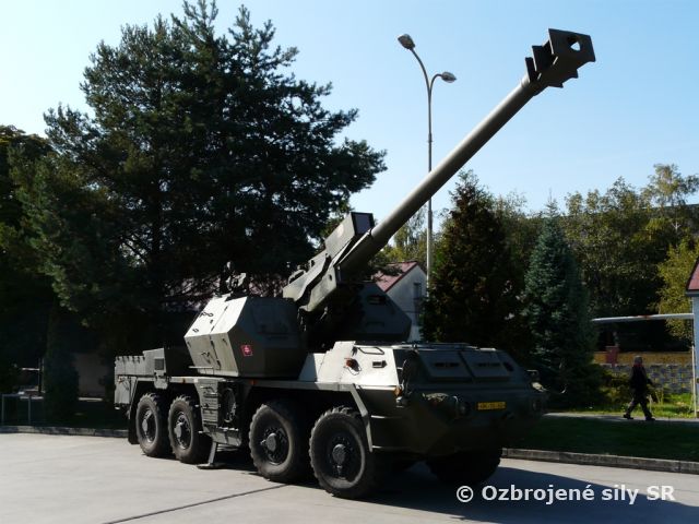 Michalovskí delostrelci cvičia